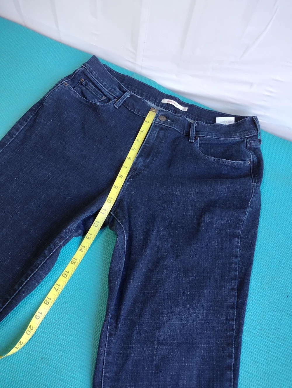 Levi’s 505 Women's Straight Leg High Rise Jeans Stretch Size 32